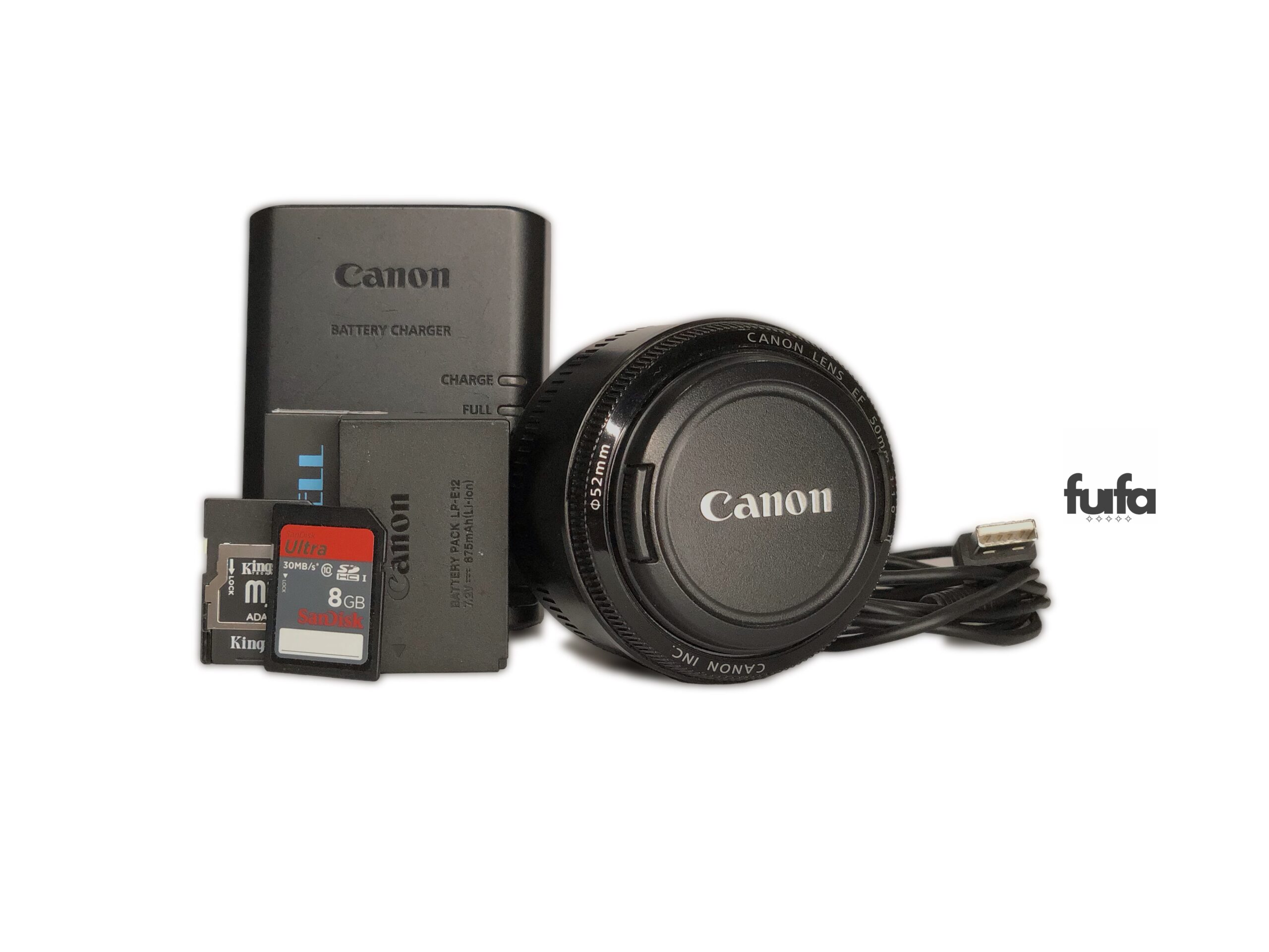 Canon EOS 100D DSLR Camera with EF-S 18-55mm f/3.5-5.6 IS STM Lens (18.0MP, 3.0" Clear View II Touchscreen LCD, Full HD 1080 Video with Continuous AF) (Free 8GB + DSLR Bag + Ducame Backdrop Stand Kit + Free White Color backrop) - Image 3