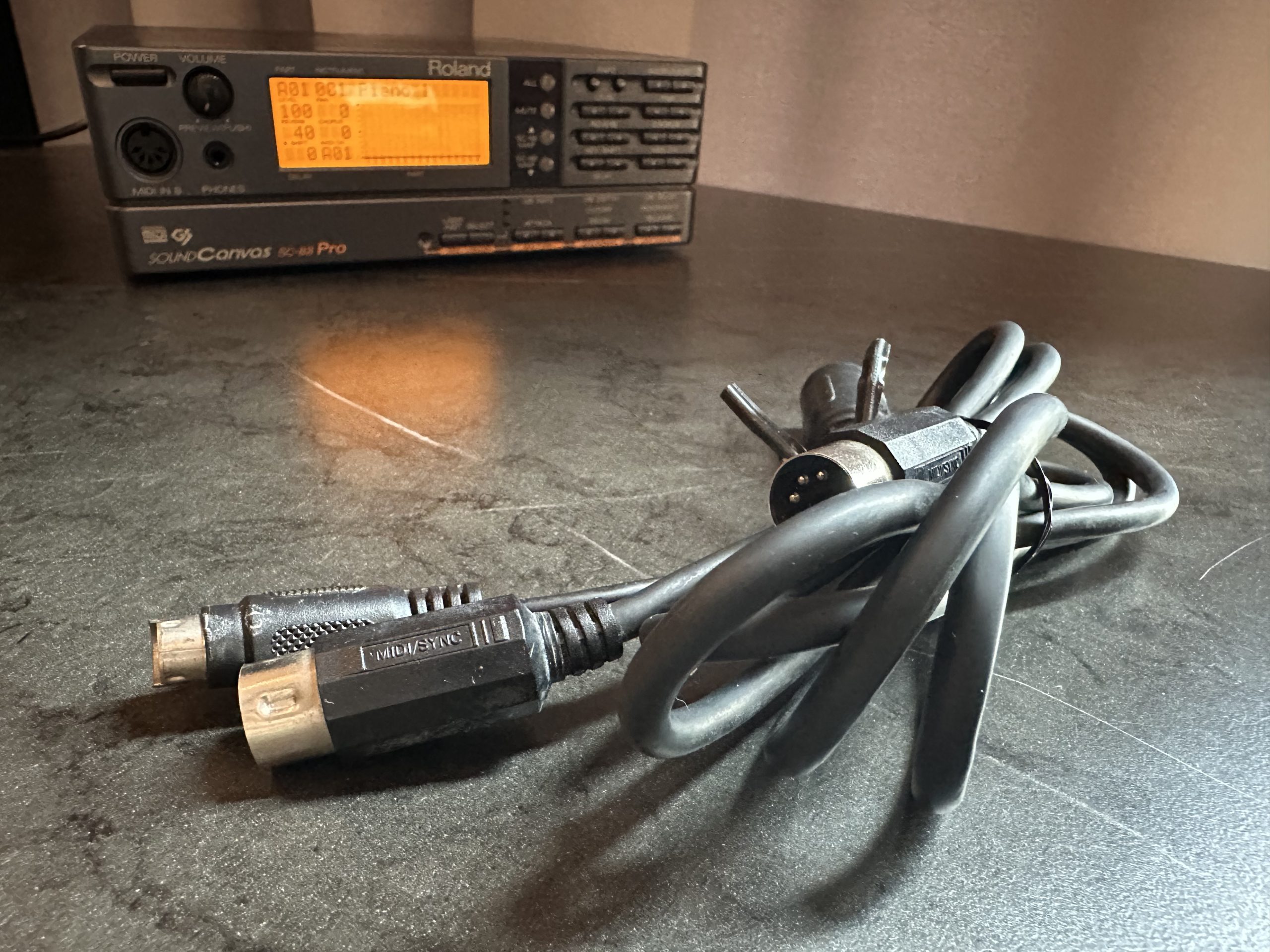 Roland SOUND Canvas SC-88 Pro MIDI音源 Vintage Roland Sound Canvas SC-88 Pro (Made in Japan)